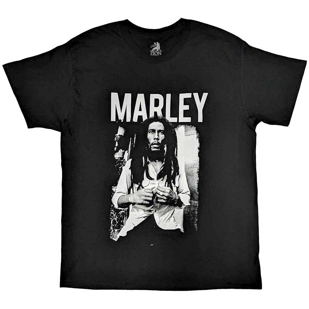 Bob Marley - Black & White Tshirt Homme - Noir Product image